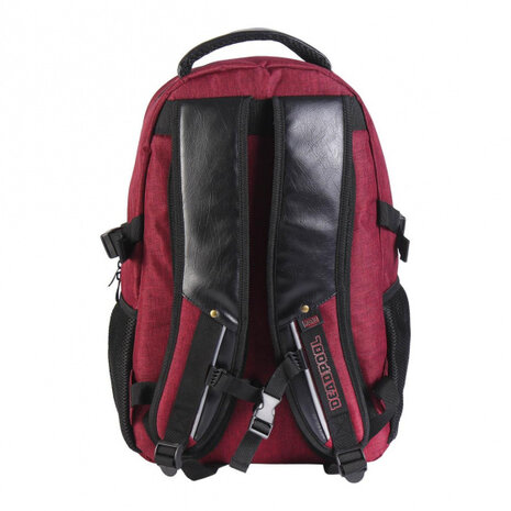 rugzak Deadpool 34 liter 31 cm polyester rood/zwart