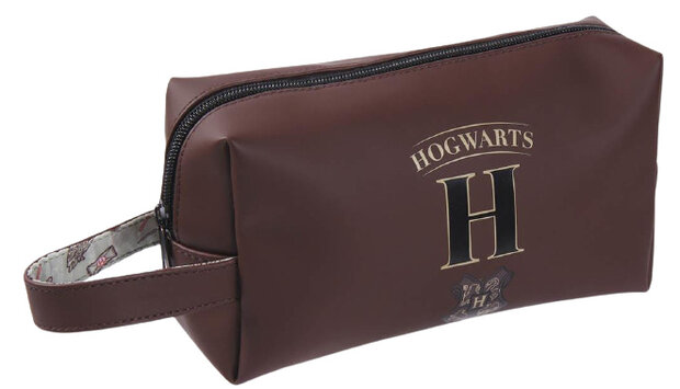 toilettas Harry Potter Hogwarts 21 x 11 cm bruin