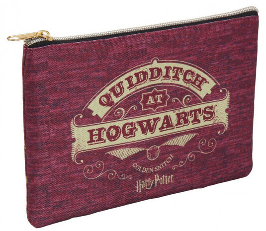 make-uptasje Hogwarts 21 cm polyester bordeaux