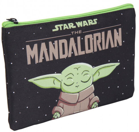 make-uptasje Star Wars 21 cm polyester zwart/groen