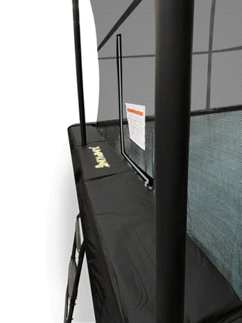 trampoline Deluxe 366 x 244 cm groen