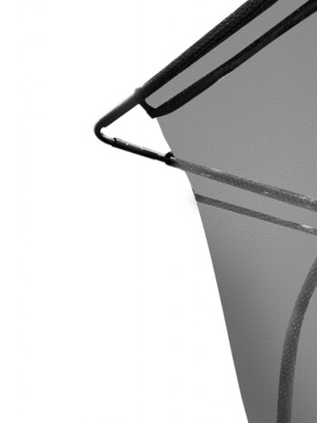 trampoline Deluxe 366 x 244 cm groen