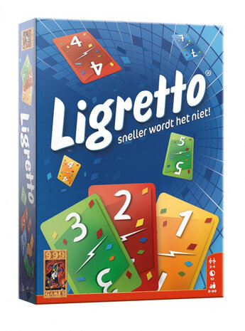 kaartspel Ligretto blauw (NL)