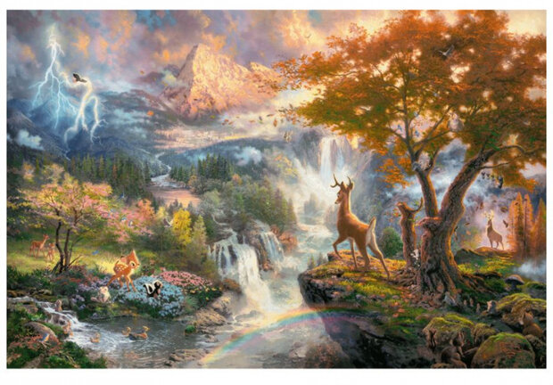 legpuzzel Bambi Disney karton 1000 stukjes