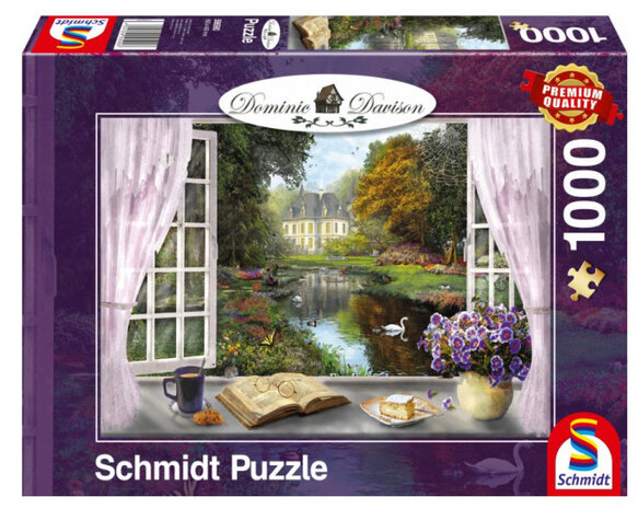 legpuzzel Kasteeltuin karton 1000 stukjes