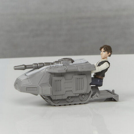 speelset Millennium Falcon 30 x 38 cm grijs 4-delig