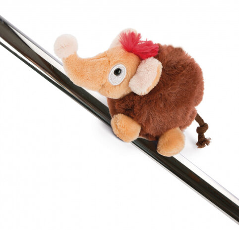 magneet Tyson junior 12 cm pluche beige