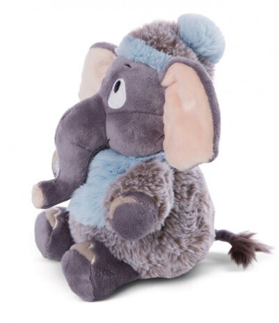knuffel Olifant Amadou junior 25 cm pluche oranje