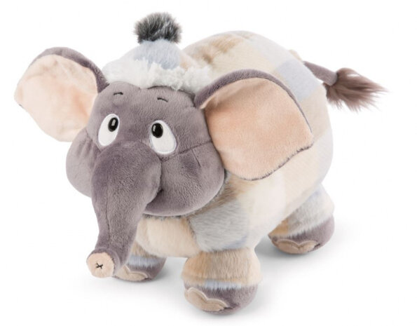 knuffel Olifant Amadou junior 35 cm pluche grijs