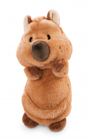 knuffel Quokka-Mola junior 15 cm pluche/polyester bruin