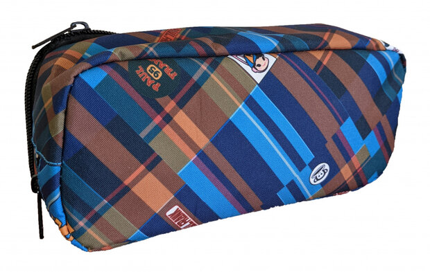 etui Mood junior 23 x 6 x 10 cm textiel blauw