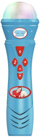 microfoon Samson en Marie junior 26,5 cm lichtblauw