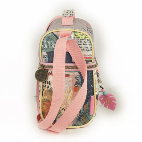 koeltas 7 liter 20 x 24 cm polyester roze