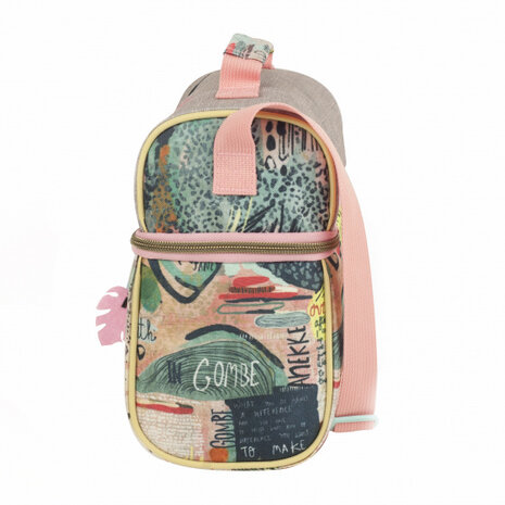koeltas 7 liter 20 x 24 cm polyester roze