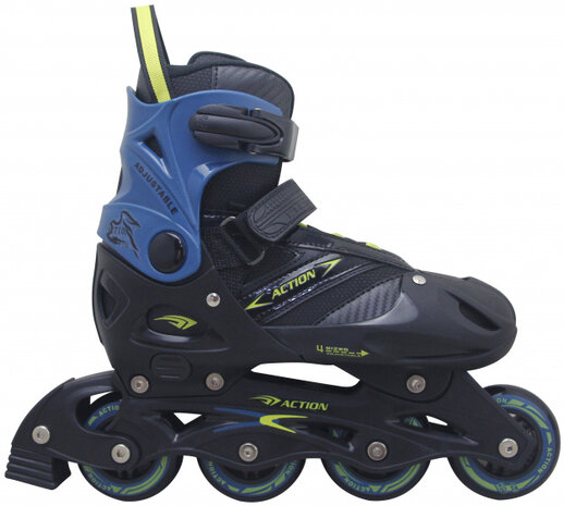 inline skates Blitz semi-softboot blauw/zwart maat 40-42