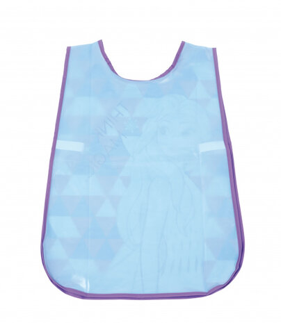 kliederschort Frozen II junior PVC paars one-size