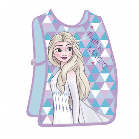 kliederschort Frozen II junior PVC paars one-size