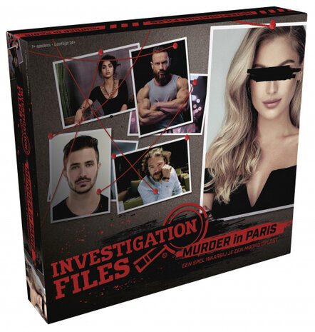 gezelschapsspel Investigation Files - Moord in Parijs (NL)