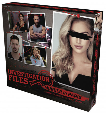 gezelschapsspel Investigation Files - Moord in Parijs (NL)
