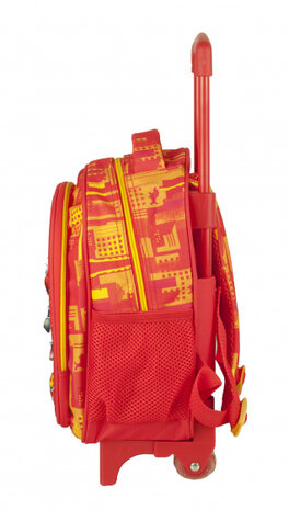 trolley rugzak Paw Patrol 8 liter softcase rood