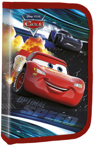 etui Cars jongens 20 x 13 cm polyester 26-delig