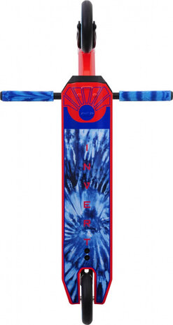 stuntstep Mini 1-4-8 junior voetrem zwart/rood