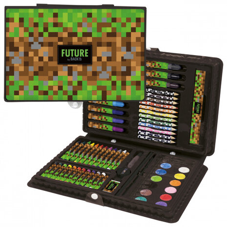 kleurset Future jongens 31 x 21,5 cm groen 68-delig