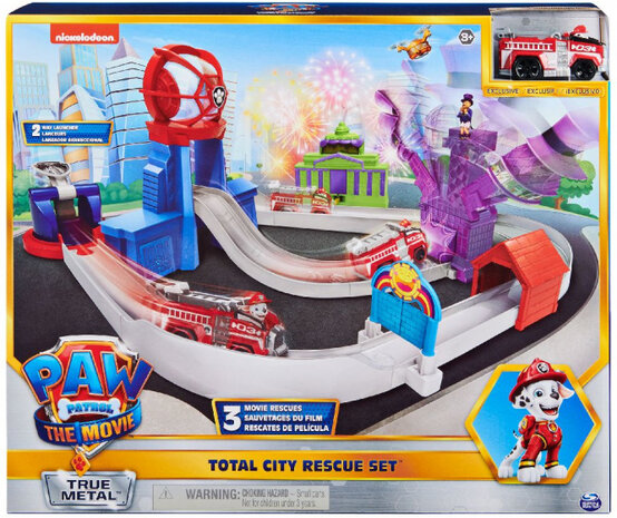 speelset Paw Patrol junior grijs 10-delig