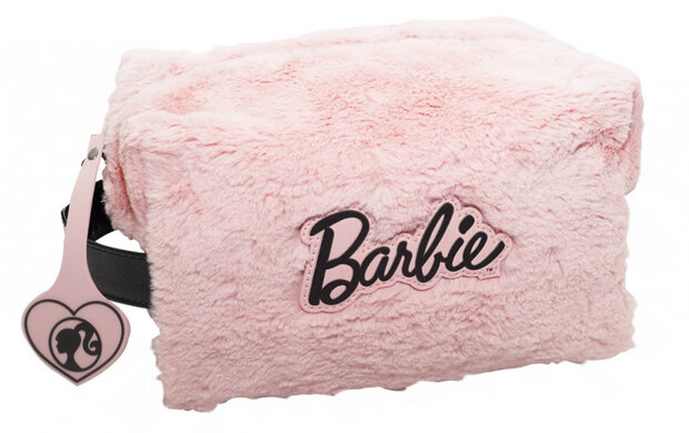 handtas meisjes 20 x 15 cm pluche/polyester roze