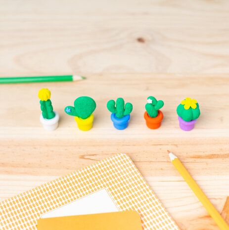 gummen Cactus junior rubber 5 stuks