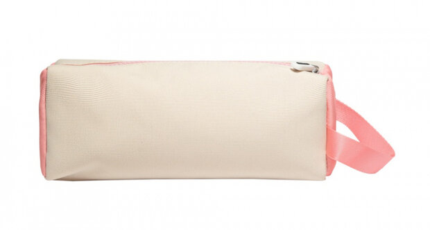 etui Line Friends 21 x 7 cm polyester cr&egrave;me/roze