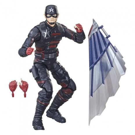 actiefiguur Avengers Legends U.S. Agent 15 cm blauw