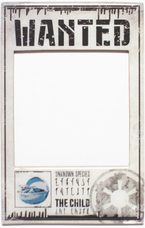 fotofram Star Wars magnetisch 9,5 x 14,5 cm grijs
