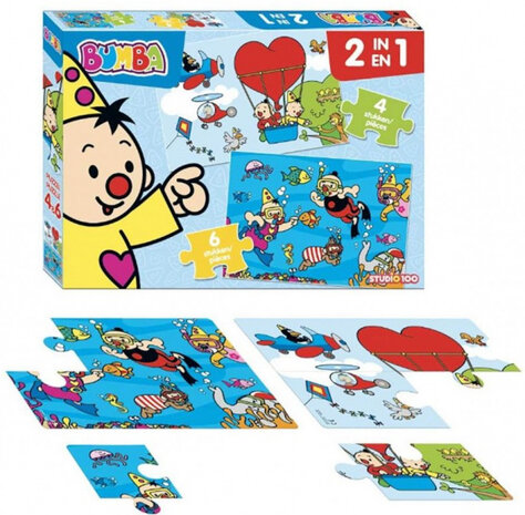 legpuzzels 2-in-1 Bumba 10 stukjes