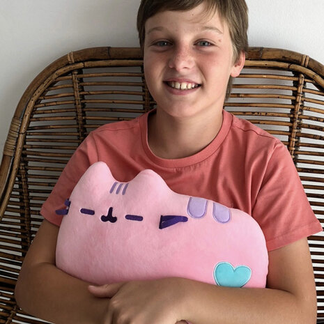 vloerkussen Pusheen junior 35 cm polyester roze