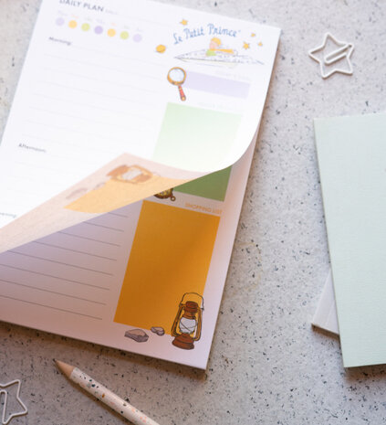 familieplanner Little Prince A5 papier wit 54 vellen