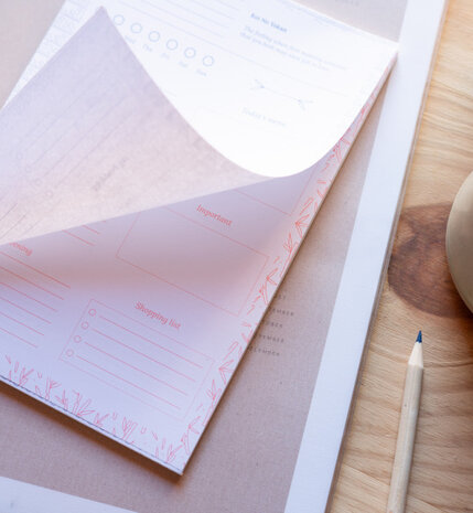 familieplanner Miss Haiku A5 papier wit 54 vellen