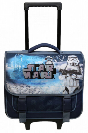 trolley-schooltas Stormtrooper 25 liter polyester blauw