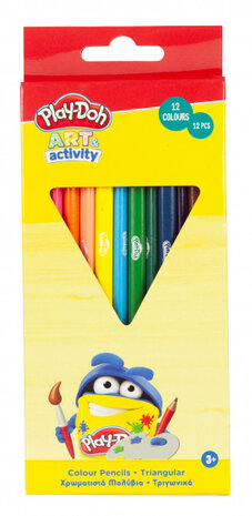 kleurpotloden Art &amp; Activity junior hout 12 stuks
