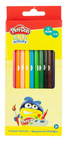 kleurpotloden Art &amp; Activity achthoekig hout 12 stuks