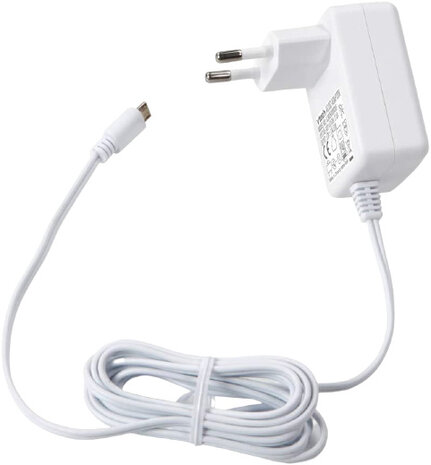 oplaadkabel USB universeel 5V 1 meter wit