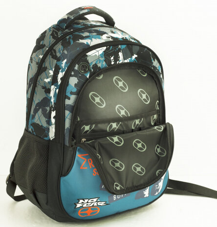 rugzak junior 24,5 liter 32 x 45 cm polyester blauw