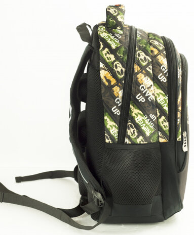 rugzak junior 24,5 liter 32 x 45 cm polyester bruin