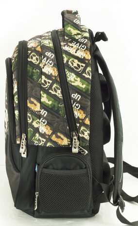 rugzak junior 24,5 liter 32 x 45 cm polyester bruin