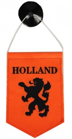 Mini vaantje oranje 10 x 15 cm