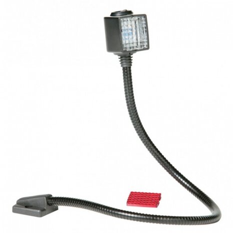lamp met flexibele arm Dakar 50 cm 12V/24V zwart