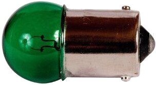 autolampen R5W 12 Volt 5 Watt groen 10 stuks