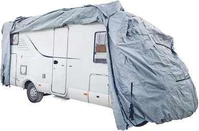 camperhoes 540 x 205 x 250 cm polyester grijs
