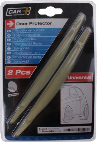 autobeschermers transparant PVC 17 cm 2 stuks