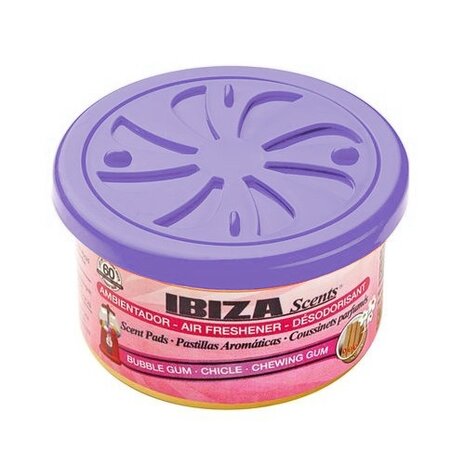luchtverfrisser blikje Bubble Gum paars
